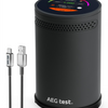 AEGTESTSHOP 10-Minute Measurement Updates Radon Detector Pro for Home - Black