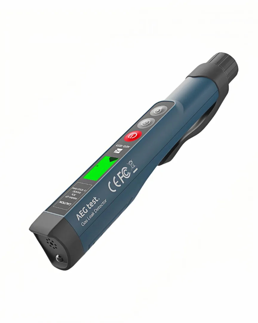 AEGTESTSHOP Natural Gas Leak Detector with Flashlight for Home and RV