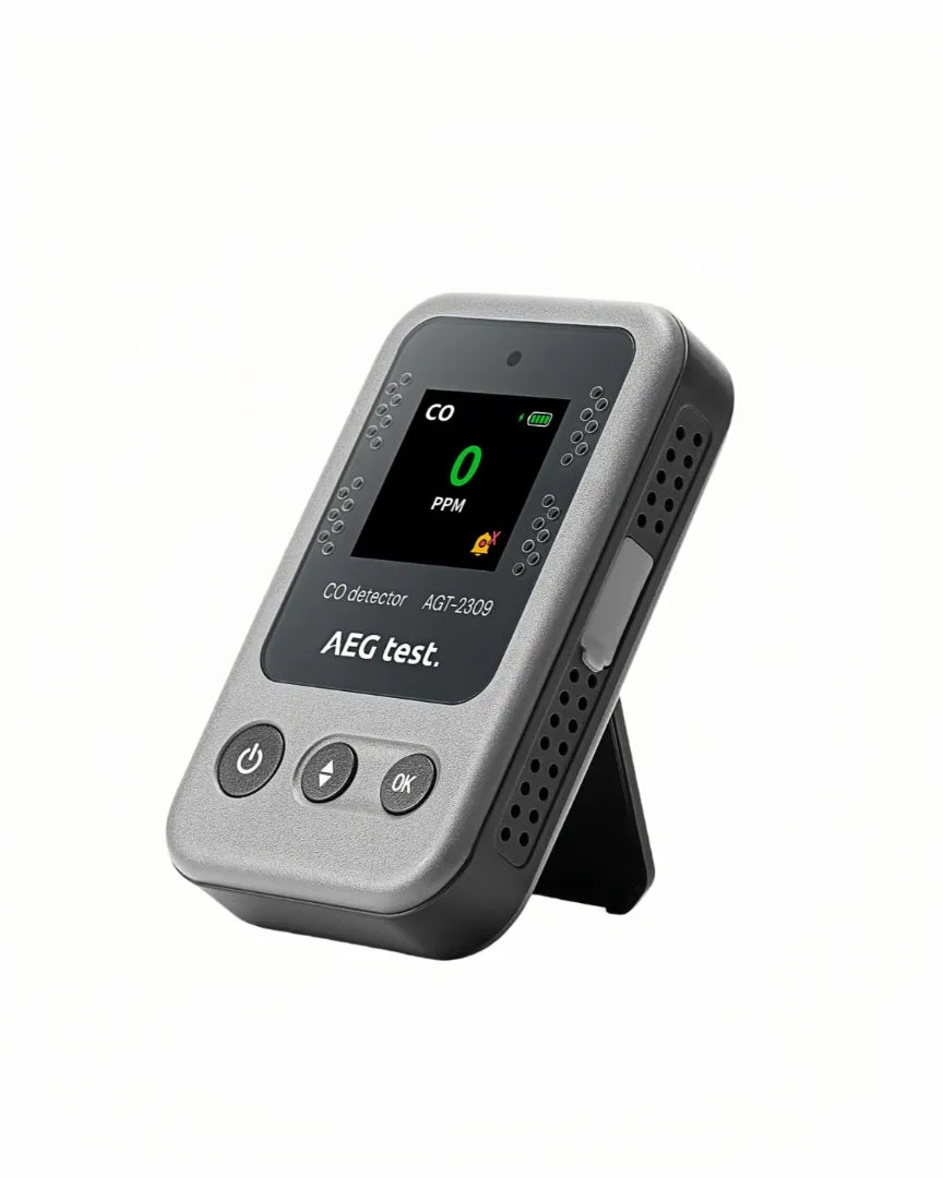 AEGTESTSHOP Travel & Camping Portable Carbon Monoxide Detector Basic