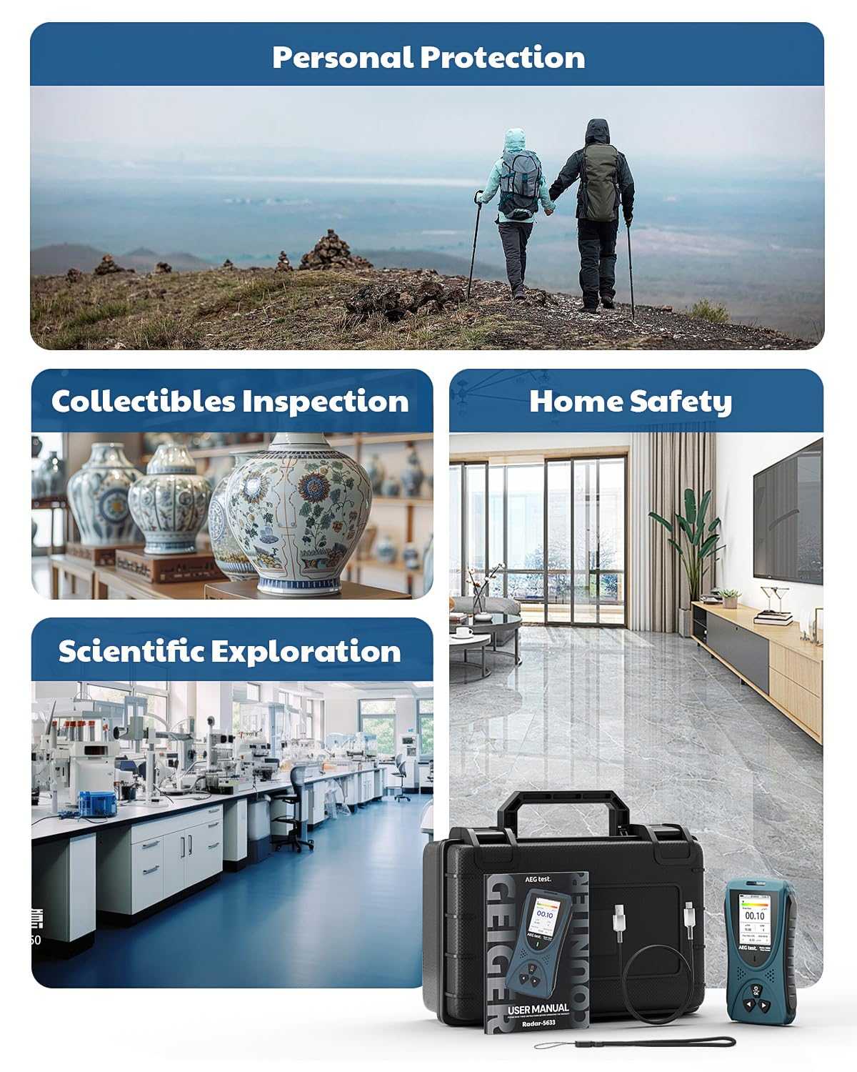 Radiation Detector - Advanced Nuclear Radiation Detection Device
